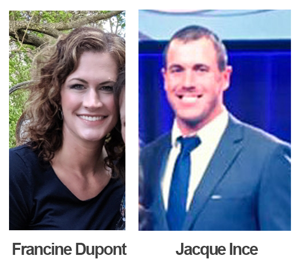 Jacque Ince and Francine Dupont