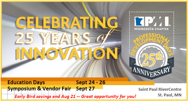 PMI-MN 2018 PDD Sept 24-27